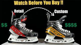 Are custom hockey skates worth the money ? CCM FT6 Pro Custom VS Retail