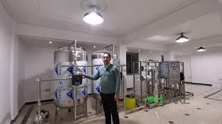 How does reverse osmosis system work ? 5000lph water purification machine