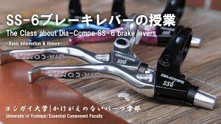 University of Yoshigai/Essential Component Faculty "The Class about Dia-Compe SS-6 brake levers"