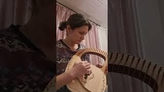 Лира 19 струн фирмы Cega. Заказано на Озон глобал #лира #музыка #music #lyre #cither #cittern