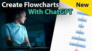 How to create Flowcharts and Diagrams with ChatGPT & Draw IO