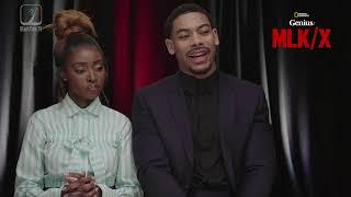 Aaron Pierre & Jayme Lawson on Playing Malcolm X and Betty Shabazz | GENIUS: MLK/X