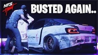 THIS NIGHT WAS UNLUCKY.. I GOT BUSTED AGAIN! | Need For Speed Heat