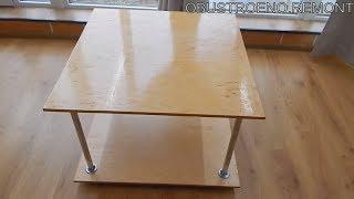 How to make a coffee table for 1 hour