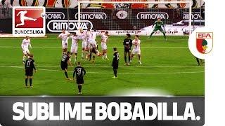 Augsburg's Raul Bobadilla Scores Sensational Free Kick Goal