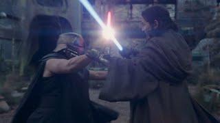 Jedi Master Sol vs Sith Apprentice Qimir (Season Finale Full Fight) - Star Wars: The Acolyte