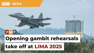 Aerospace segment rehearsals take off at LIMA 2025