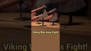 Viking Axe Battle! Who Wins?