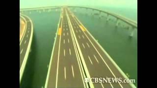 World's longest cross-sea bridge opens in China