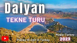 Dalyan Tekne Turu 2023 Türkiye gezilecek yerler #gezi #gezilecek #travelvlog #travelturkey #dalyan