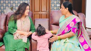 Renu Desai Playing With Konda Surekha Grand Daughter  | Renu Desai Met Minister | Pawan Kalyan