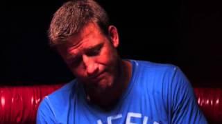 Forrest Griffin gives advice to his fellow fighter Stephan Bonnar before Anderson Silva fight