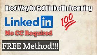 Best Way to get LinkedIn Learning Courses for Free!!! (No Credit Card Required)