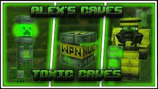 THIS CAVE IS SO DANGEROUS!! - Alex's Caves Toxic Caves Showcase (1.20.1)