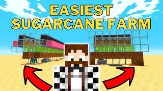 Minecraft 1.20 / 1.19 EASIEST Sugarcane Farm Tutorial