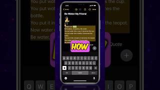 How To Use Speak Selection On iPhone Or iPad #shorts