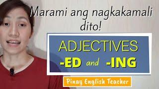 -ED and -ING Adjectives || Common Mistakes in English  || Basic English Grammar