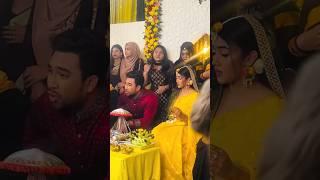 Sajin Ahmed Nirjona & Farhan Ahmed Jovan wedding jovan wife #shortvideo #shortfeed #viral #wedding