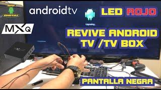 REVIVE TV BOX │ Android TV │ SIN IMAGEN │ Led Rojo │ MXQ XS805 | Todas las TV Box 