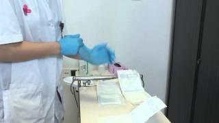 Verzorgen van een insteekopening van een centraal veneuze katheter - Jeroen Bosch Ziekenhuis