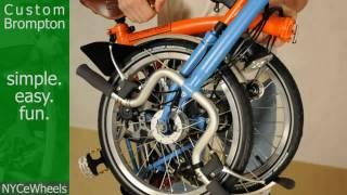 Custom Built Brompton Folding Bike - Video Configurator