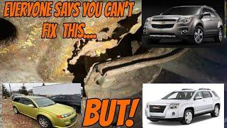 How To Fix A Rusted, Trailing Arm Chevy Equinox Saturn vue GMC terrain