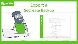 Export a SoCreate Backup - Desktop