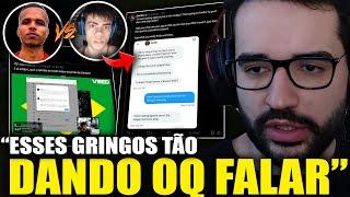 TRETA FORTE! Takeshi reagindo a TRETA do Buerinho e Dantes