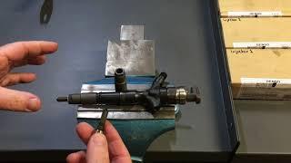 HOW TO CHANGE NOZZLE & NEEDLE ON A DENSO COMMON RAIL INJECTOR