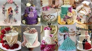 Engagement Cake Decorating Ideas 2024/Engagement Cake Design/Wedding Cake Designs/Anniversary Cake