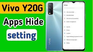 How to hide apps vivo y20g/vivo y20g me app hide kaise kare/vivo apps hide