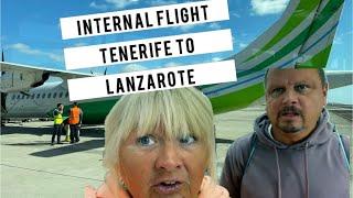 LANZAROTE ️ How MUCH did our INTERNAL FLIGHT COST?