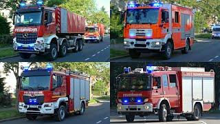 [WALDBRAND in RÖSRATH!] NEUES TLF3000 & MEHR! | Feuerwehr RÖSRATH und BERGISCH GLADBACH - GROẞÜBUNG