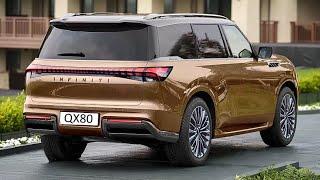 Redesigned 2025 Infiniti QX80 - Japanese Full-size Luxury SUV