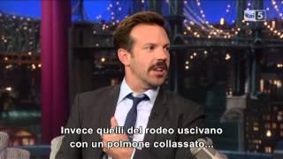 Jason Sudeikis @ David Letterman Show 24/07/13 SUB ITA