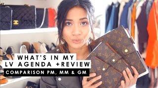 What's in my LV Agenda MM, Comparison GM & PM + STORYTIME