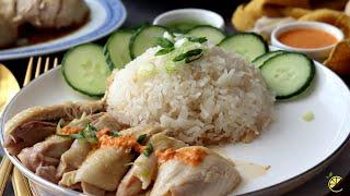 Chicken Rice | Homemade Hainanese Chicken Rice