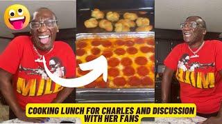 Cooking lunch for charles and discussion with her fans || Cooking with Mrs Netta 2024