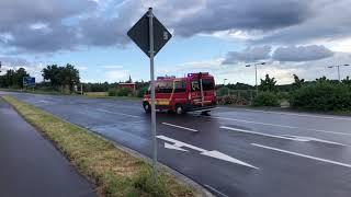 {Einsatzfahrt zu schweren Verkehrsunfall} BAB 6