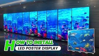 Easy Installation Guide: TOP Dance LED Poster Display | Step-by-Step Tutorial