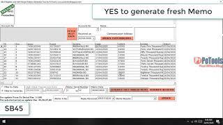 High Value Memo Auto generation Tool for Post Office