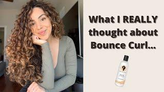 Curly Hair Routine Using BounceCurl! 2c/3a curls