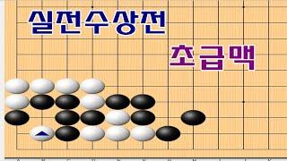 초급실전 수상전 - 실전서 조심해야 하는 모양입니다 -바둑수상전