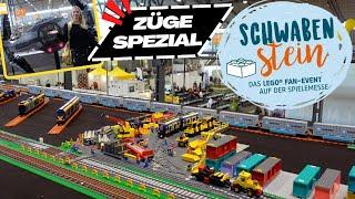 LEGO 9V , H0, N-Spur & DB ICE4  Zug Spezial  SCHWABENSTEIN 2024 Stuttgart VLOG  Teil 2