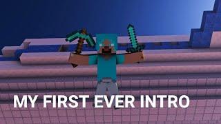 MY FIRST EVER INTRO @minecraft #minecraft #minesteve