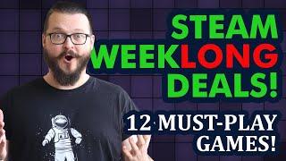 Steam WeekLong Deals! 12 Discounted Awesome Steam Games on Sale!