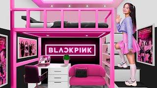 Room Makeover for а BLACKPINK Fan! / We Build a Bunk Bed