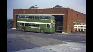 BRIDGWATER BUS DEPOT IN THE 1970s