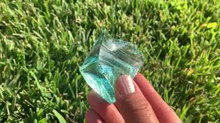 74.5g Aqua Monatomic Andara Crystal