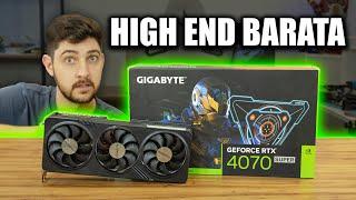 A PLACA DE VÍDEO HIGH END BARATA, RTX 4070 SUPER RODA TUDO EM 4K